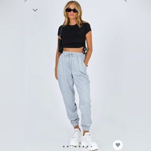 Princess Polly Nero sweatpants